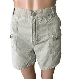 Polo Ralph Lauren Womens Shorts Sz 14 High Rise Pockets Preppy Outdoors Comfy